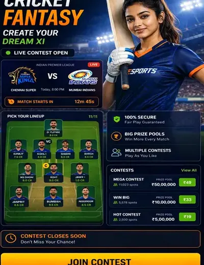 Club INR (club inr) fantasy cricket & matchday visual 3